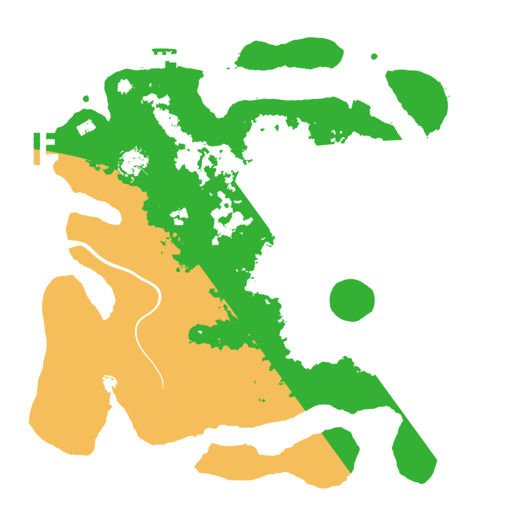 Biome Rust Map: Procedural Map, Size: 3250, Seed: 173803648