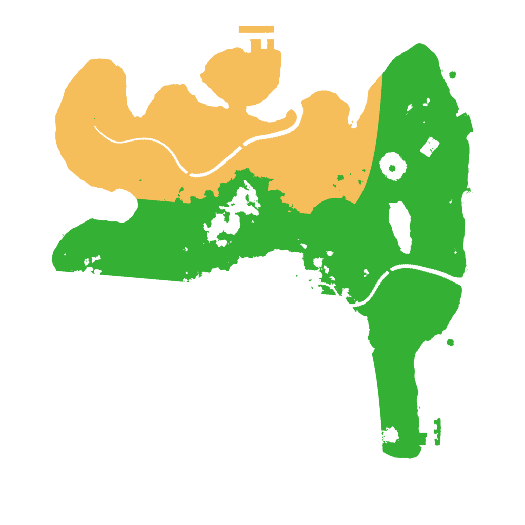 Biome Rust Map: Procedural Map, Size: 3000, Seed: 1686827150