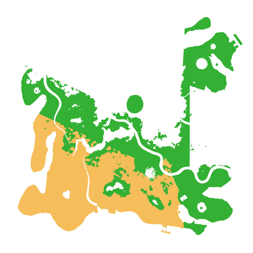 Biome Rust Map: Procedural Map, Size: 4000, Seed: 882336665