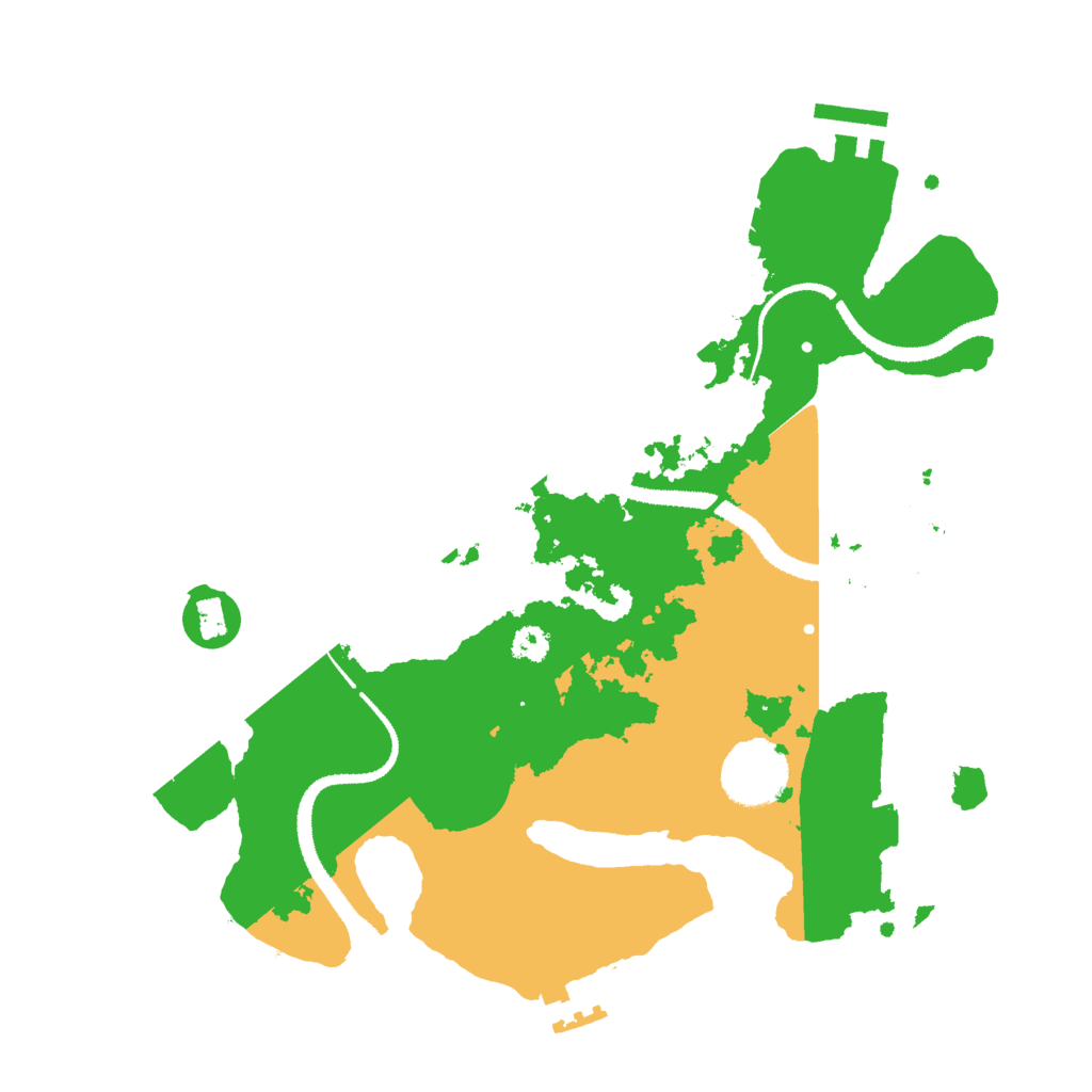 Biome Rust Map: Procedural Map, Size: 3000, Seed: 1837719536