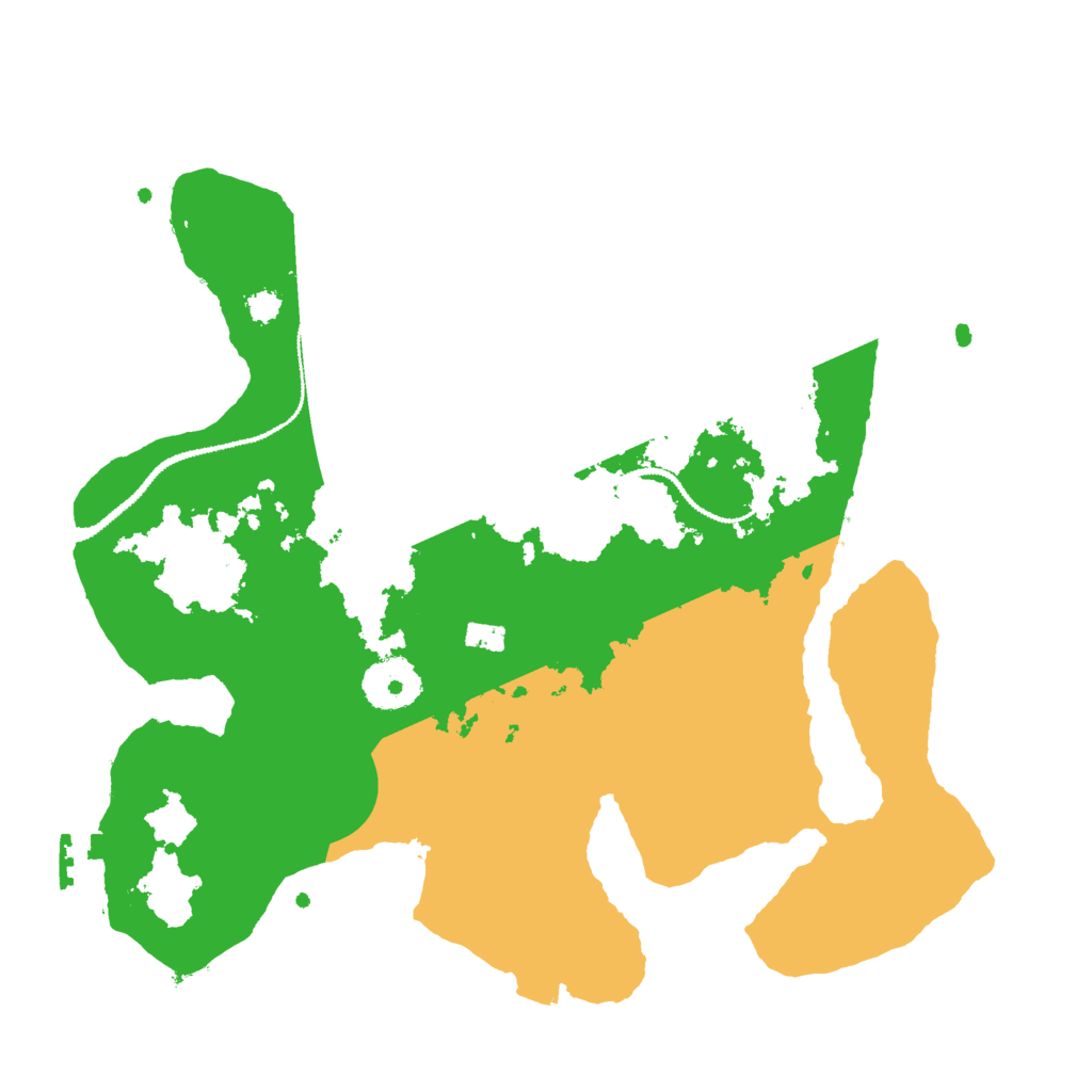 Biome Rust Map: Procedural Map, Size: 3000, Seed: 1184645116
