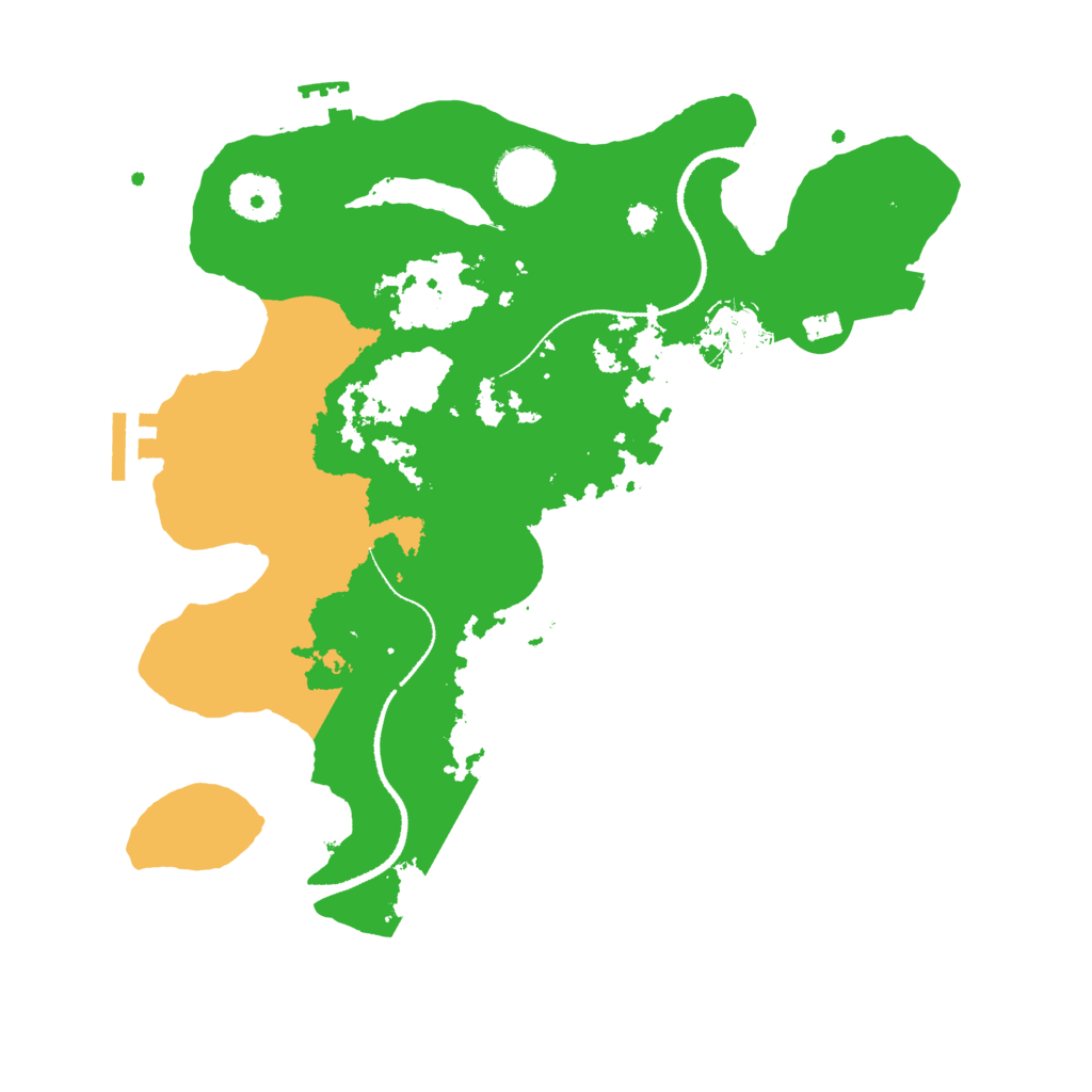 Biome Rust Map: Procedural Map, Size: 3250, Seed: 1452578483
