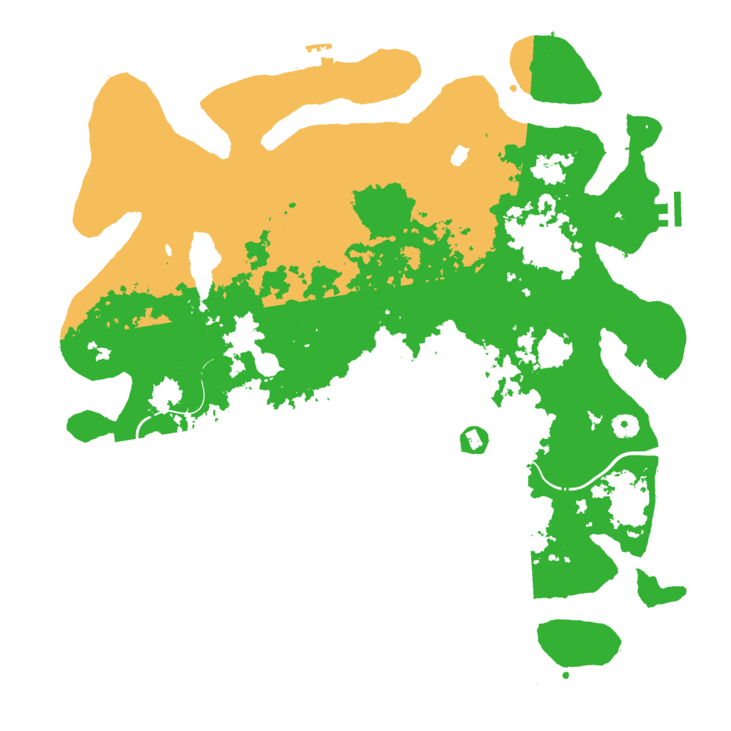 Biome Rust Map: Procedural Map, Size: 4250, Seed: 6915