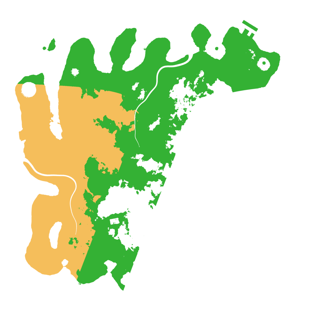 Biome Rust Map: Procedural Map, Size: 3750, Seed: 1502399099