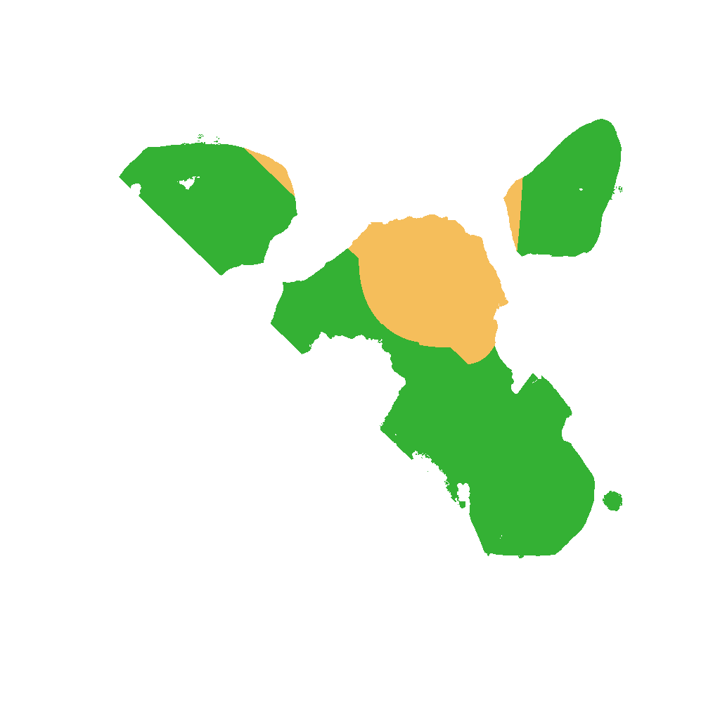 Biome Rust Map: Procedural Map, Size: 1500, Seed: 457006232