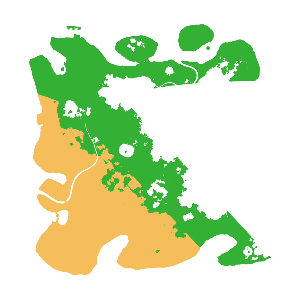 Biome Rust Map: Procedural Map, Size: 3250, Seed: 724557347