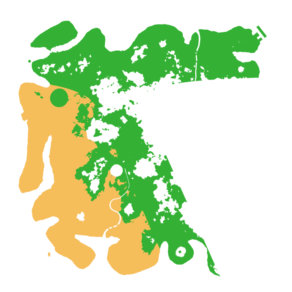 Biome Rust Map: Procedural Map, Size: 4300, Seed: 1415823472