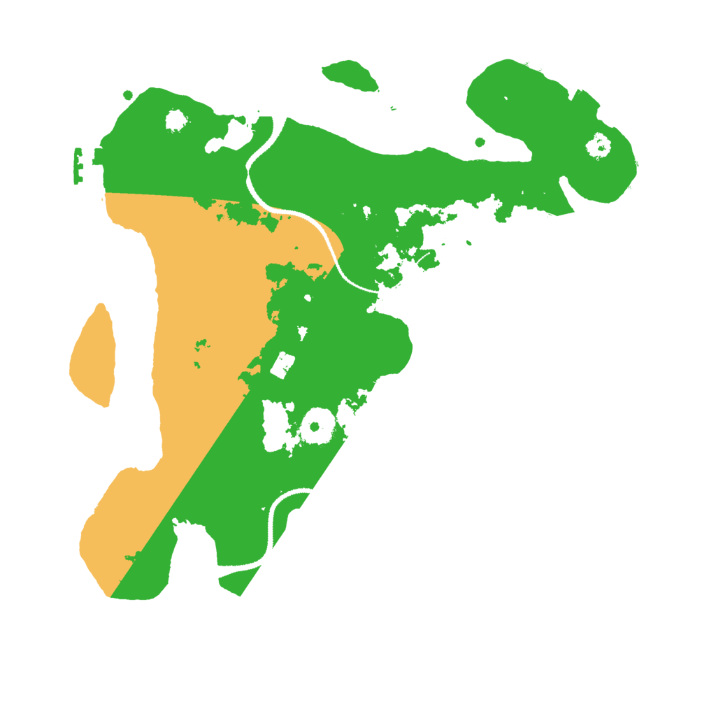 Biome Rust Map: Procedural Map, Size: 3000, Seed: 723828