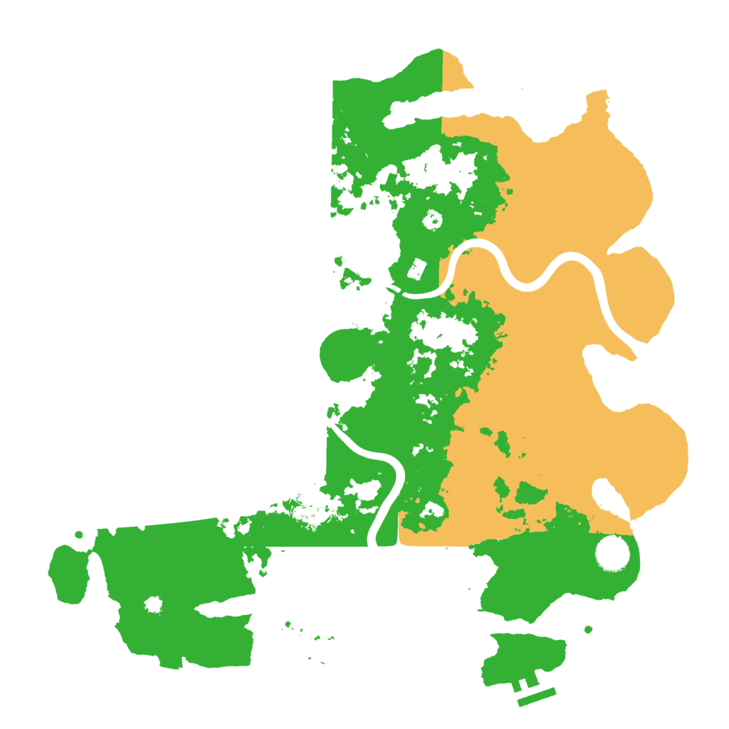Biome Rust Map: Procedural Map, Size: 3750, Seed: 522219626