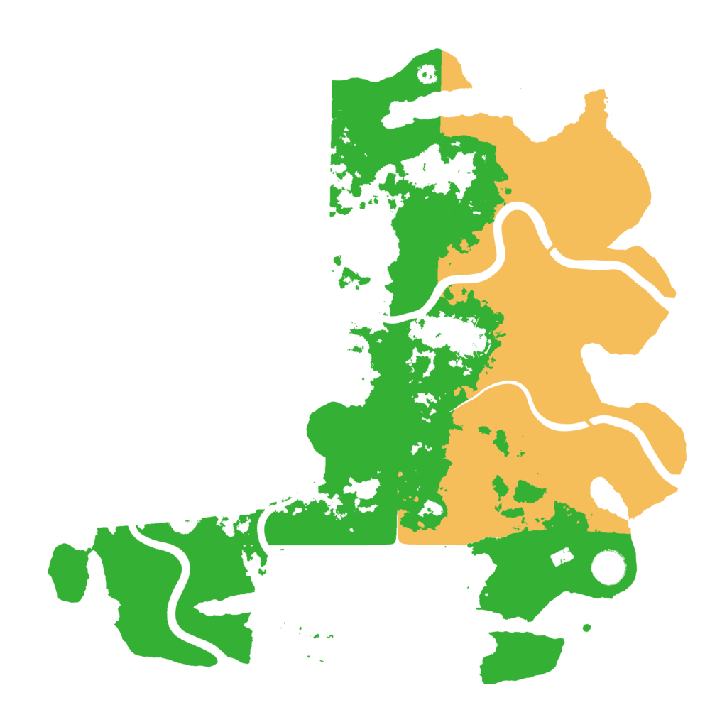 Biome Rust Map: Procedural Map, Size: 3750, Seed: 522219626
