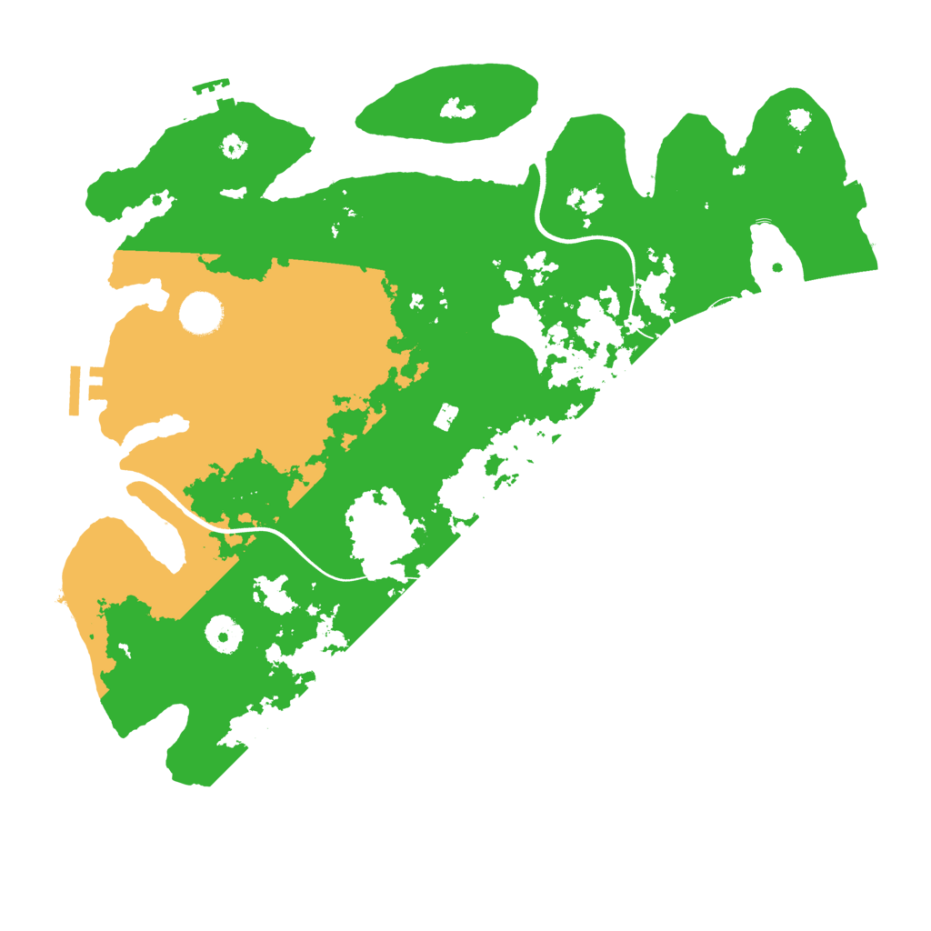 Biome Rust Map: Procedural Map, Size: 3800, Seed: 1234606379