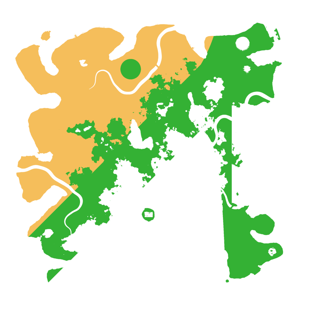 Biome Rust Map: Procedural Map, Size: 4000, Seed: 1687839409