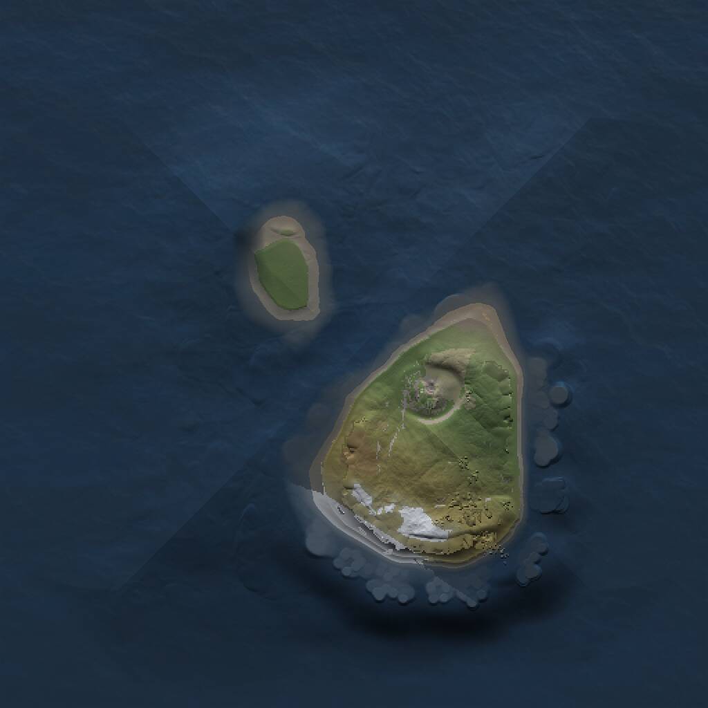 Rust Map: Procedural Map, Size: 1000, Seed: 605167, 1 Monuments