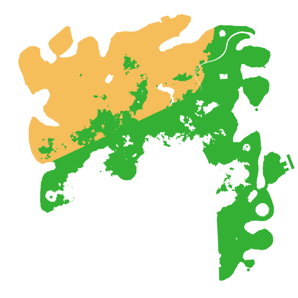 Biome Rust Map: Procedural Map, Size: 4000, Seed: 1862001201