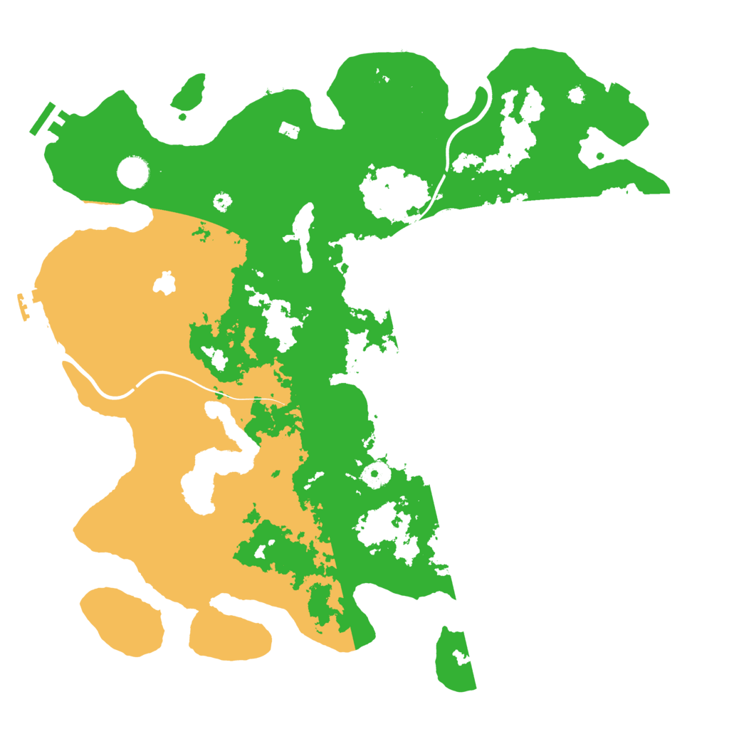 Biome Rust Map: Procedural Map, Size: 4000, Seed: 913267698