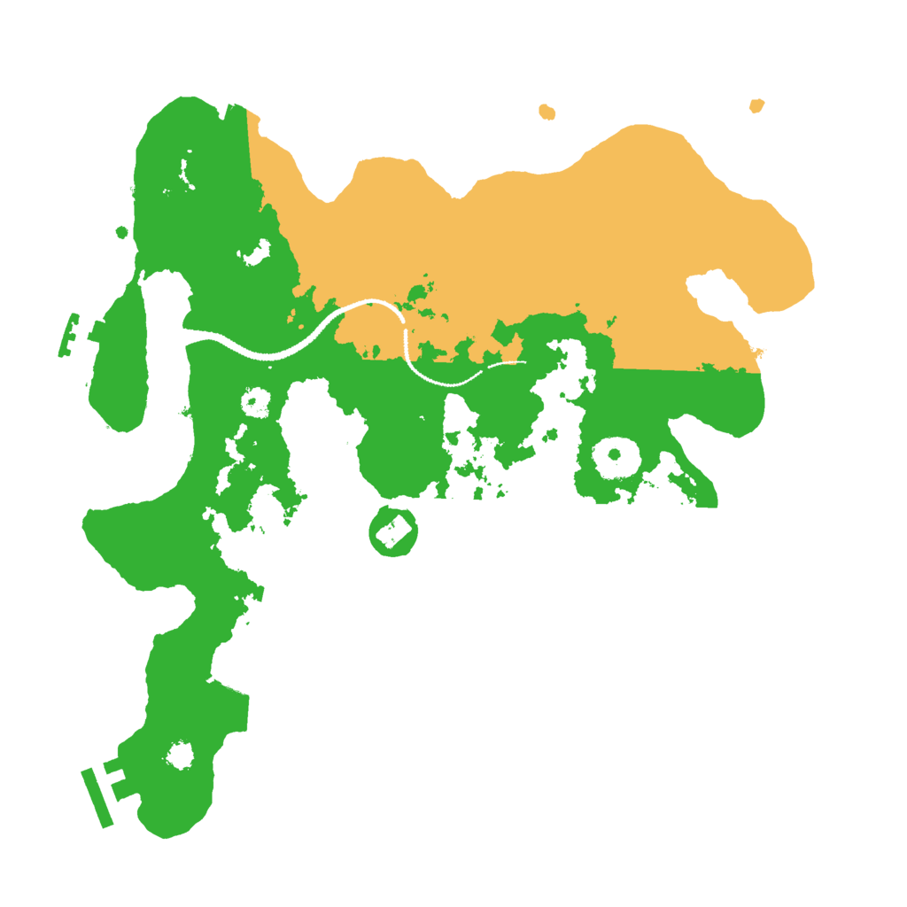 Biome Rust Map: Procedural Map, Size: 3000, Seed: 1925306479