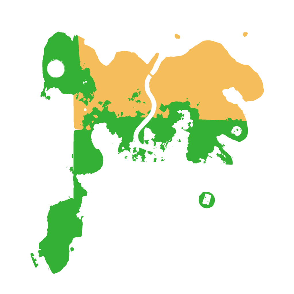 Biome Rust Map: Procedural Map, Size: 3000, Seed: 1925306479