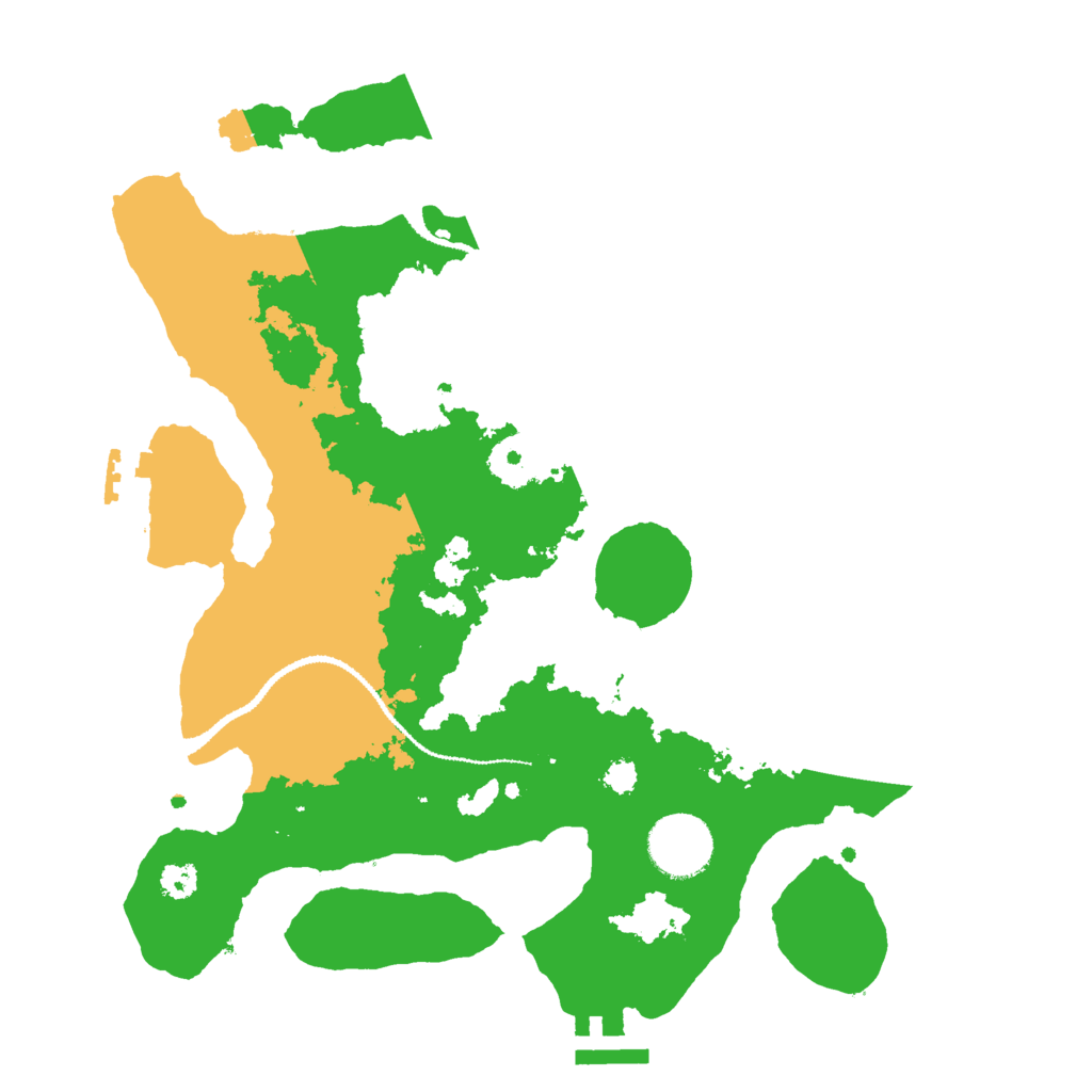 Biome Rust Map: Procedural Map, Size: 3000, Seed: 698865362