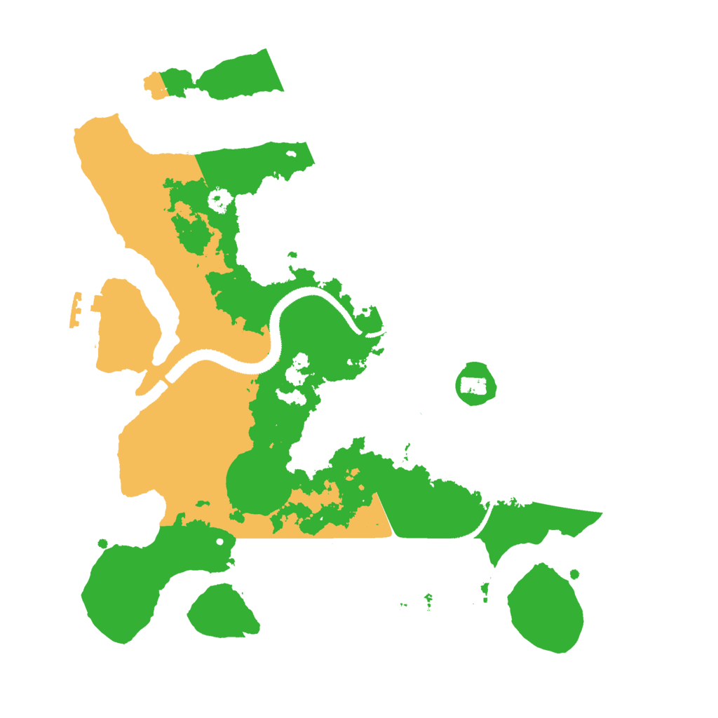 Biome Rust Map: Procedural Map, Size: 3000, Seed: 698865362