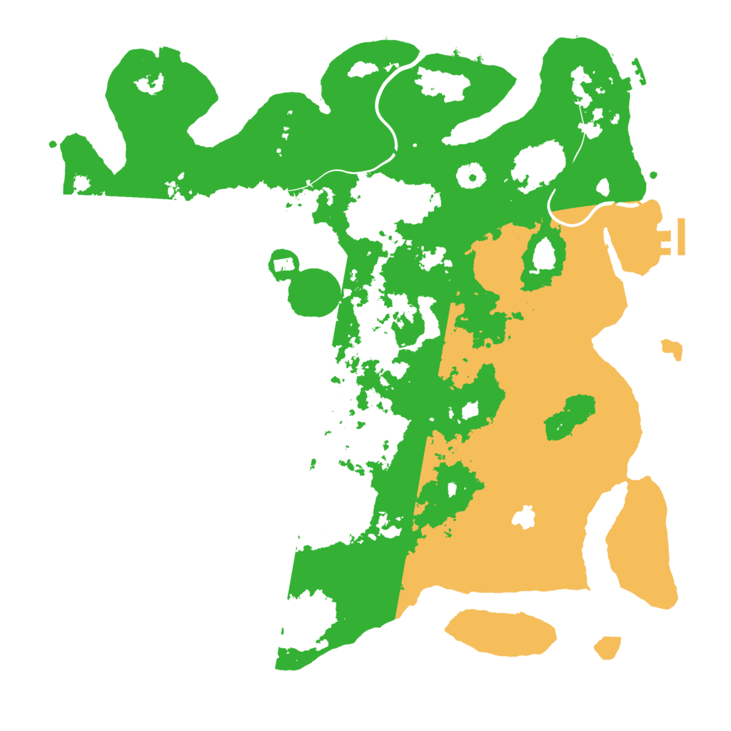 Biome Rust Map: Procedural Map, Size: 4000, Seed: 280496744