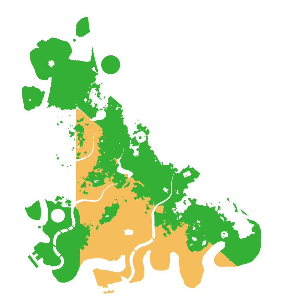 Biome Rust Map: Procedural Map, Size: 4250, Seed: 167800205