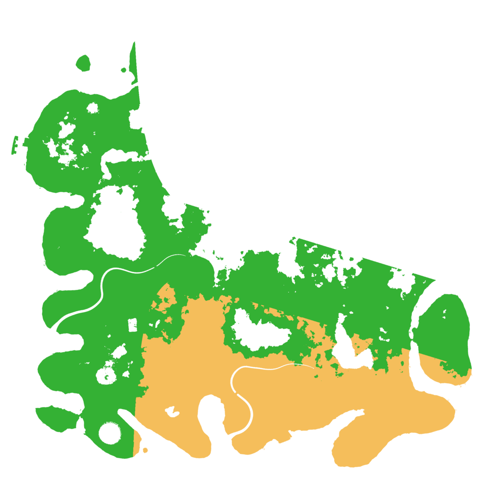 Biome Rust Map: Procedural Map, Size: 4000, Seed: 612365