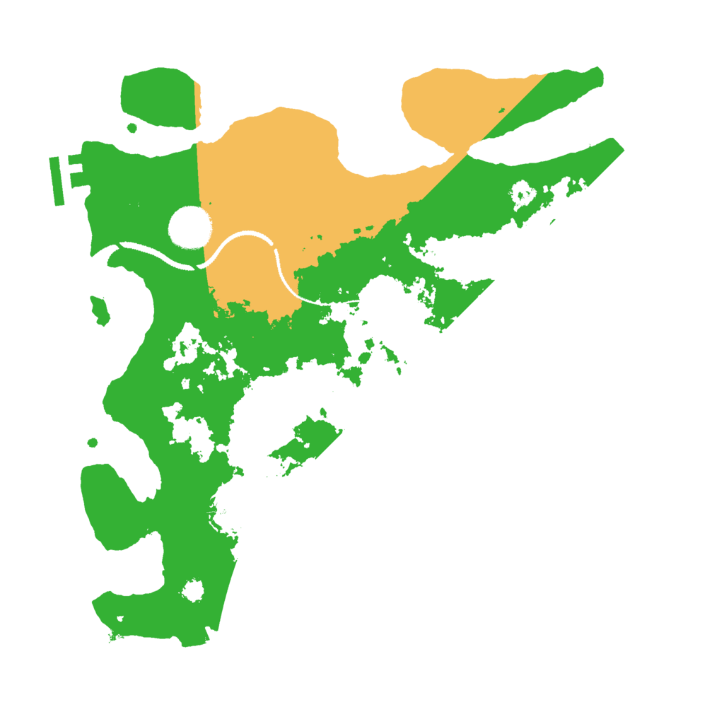 Biome Rust Map: Procedural Map, Size: 3000, Seed: 5121986