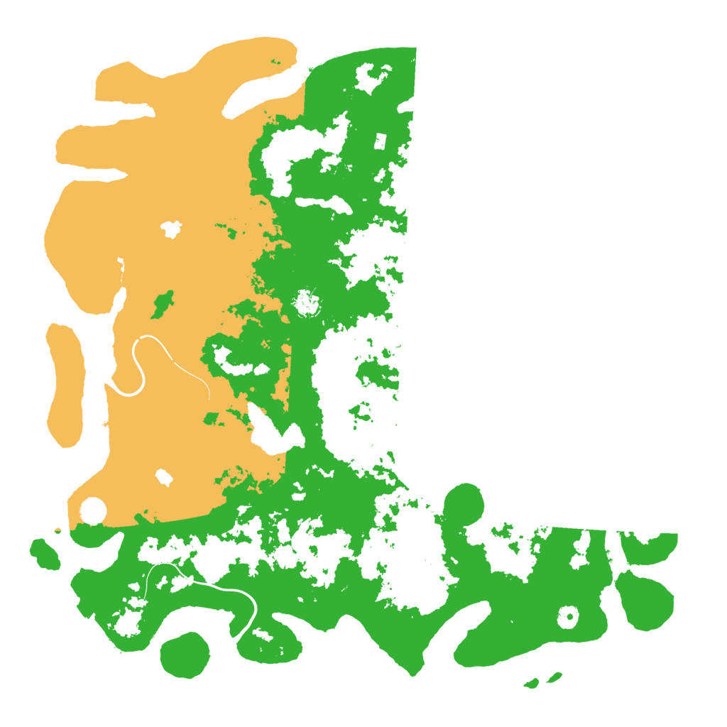 Biome Rust Map: Procedural Map, Size: 4800, Seed: 453453345