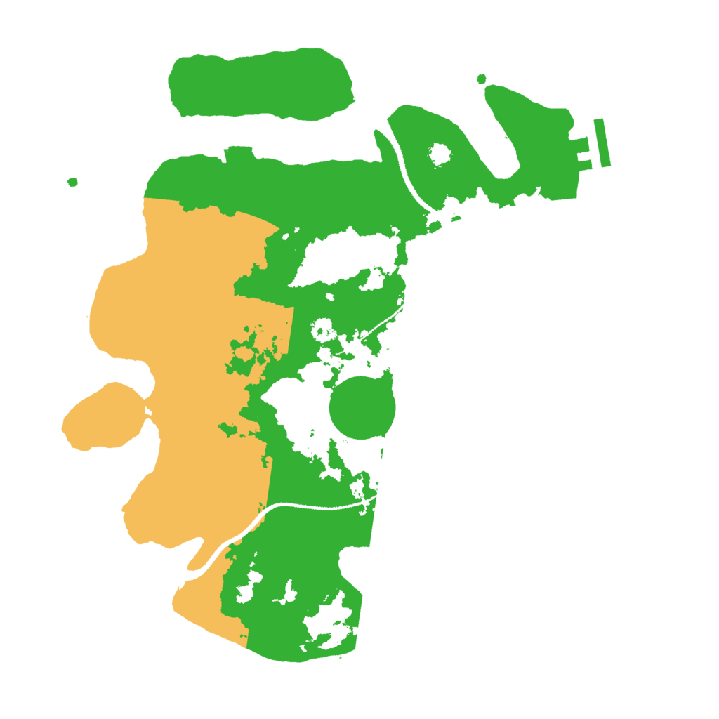 Biome Rust Map: Procedural Map, Size: 3000, Seed: 50131