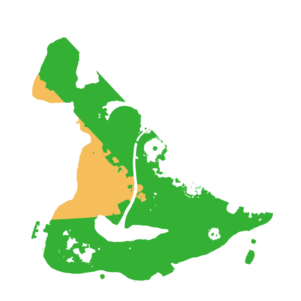 Biome Rust Map: Procedural Map, Size: 2500, Seed: 713377606