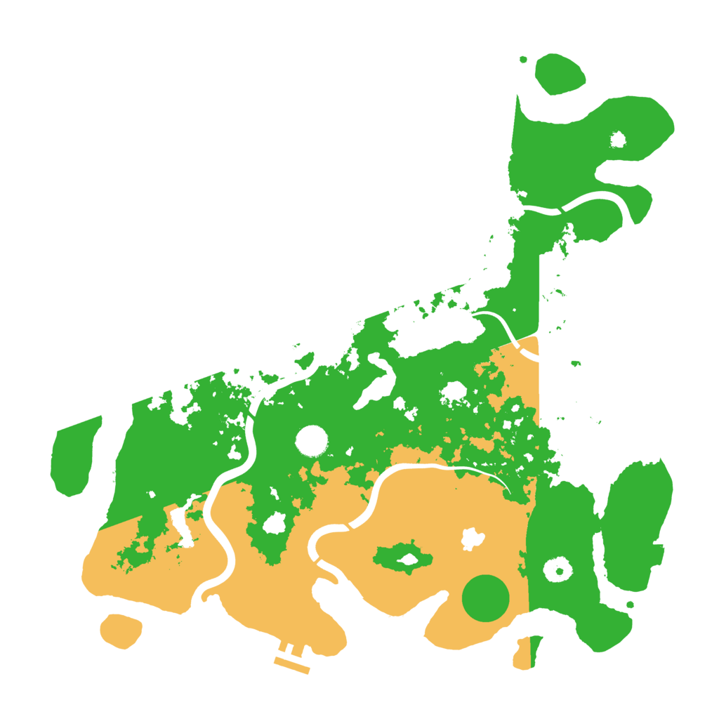 Biome Rust Map: Procedural Map, Size: 4000, Seed: 1470432502