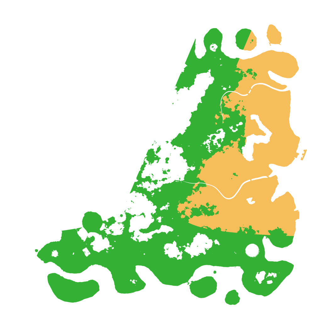 Biome Rust Map: Procedural Map, Size: 4250, Seed: 1089872922