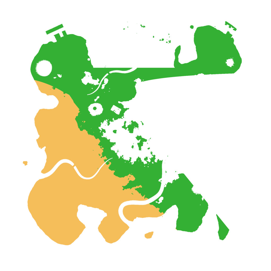 Biome Rust Map: Procedural Map, Size: 3000, Seed: 1330579698
