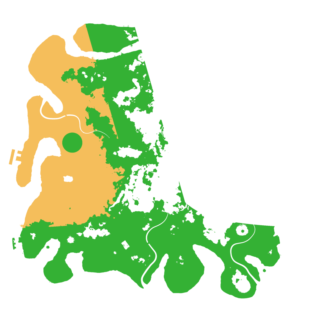 Biome Rust Map: Procedural Map, Size: 4096, Seed: 1703259650