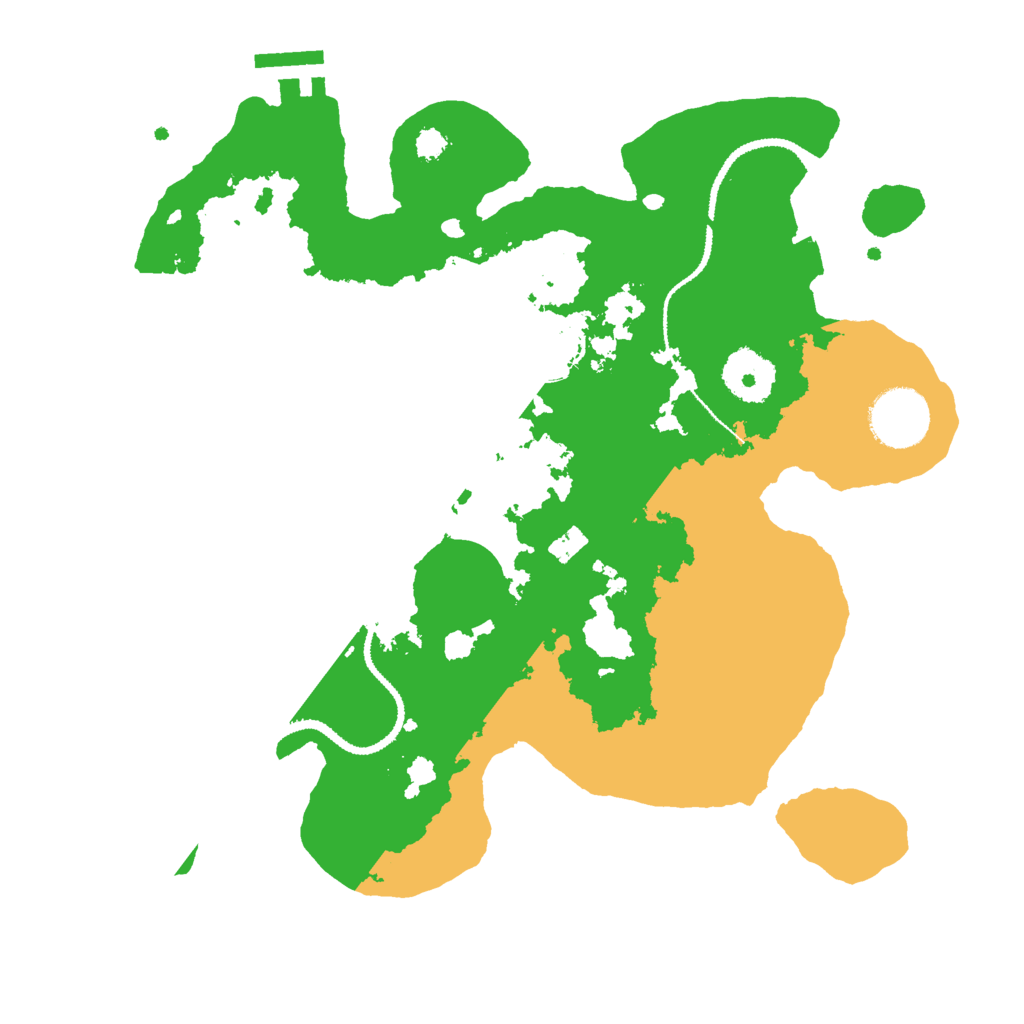 Biome Rust Map: Procedural Map, Size: 3000, Seed: 62973
