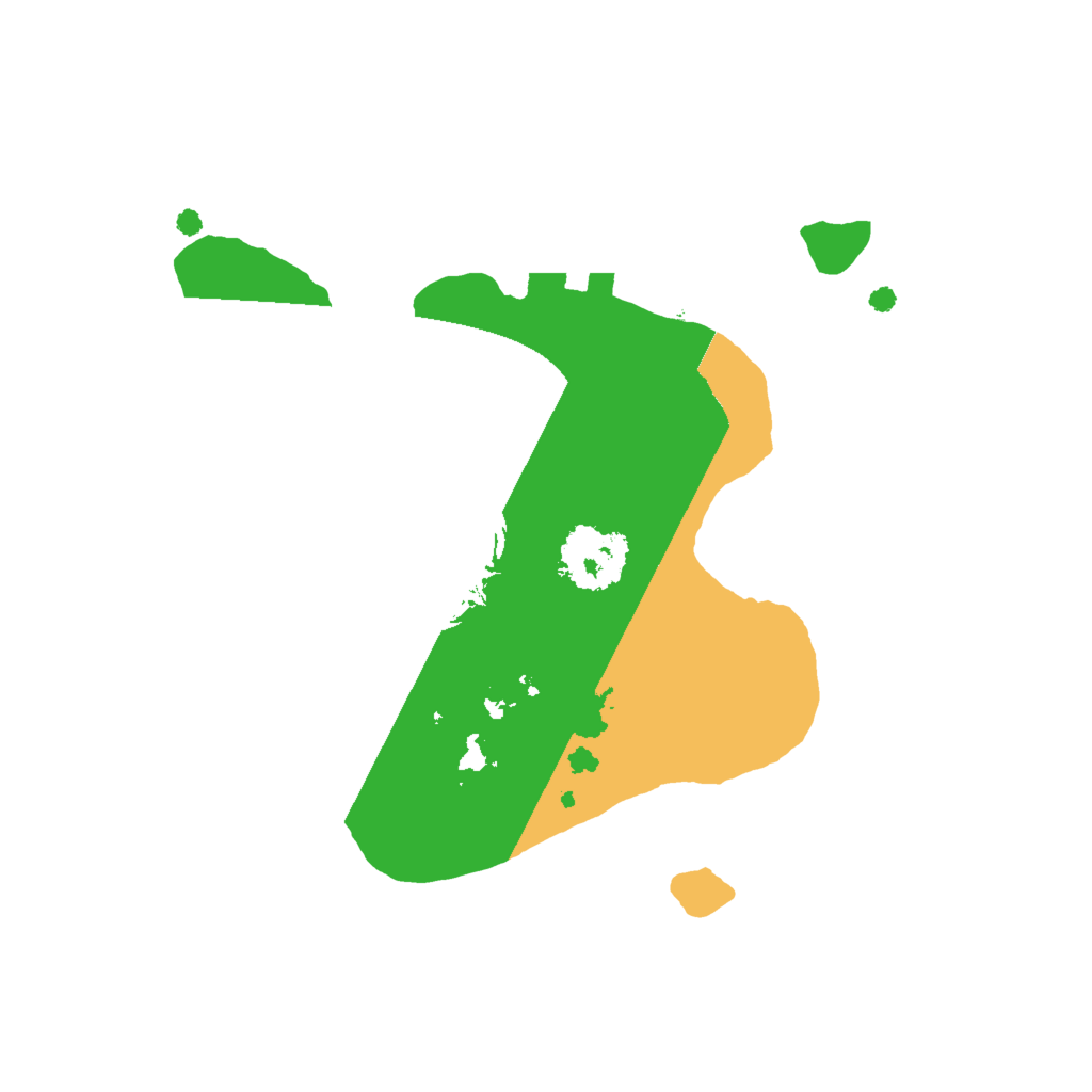 Biome Rust Map: Procedural Map, Size: 1700, Seed: 49232423