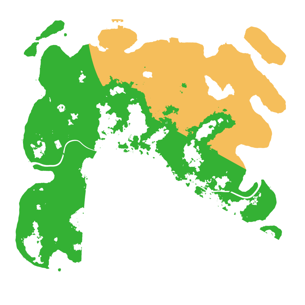 Biome Rust Map: Procedural Map, Size: 4000, Seed: 1684869
