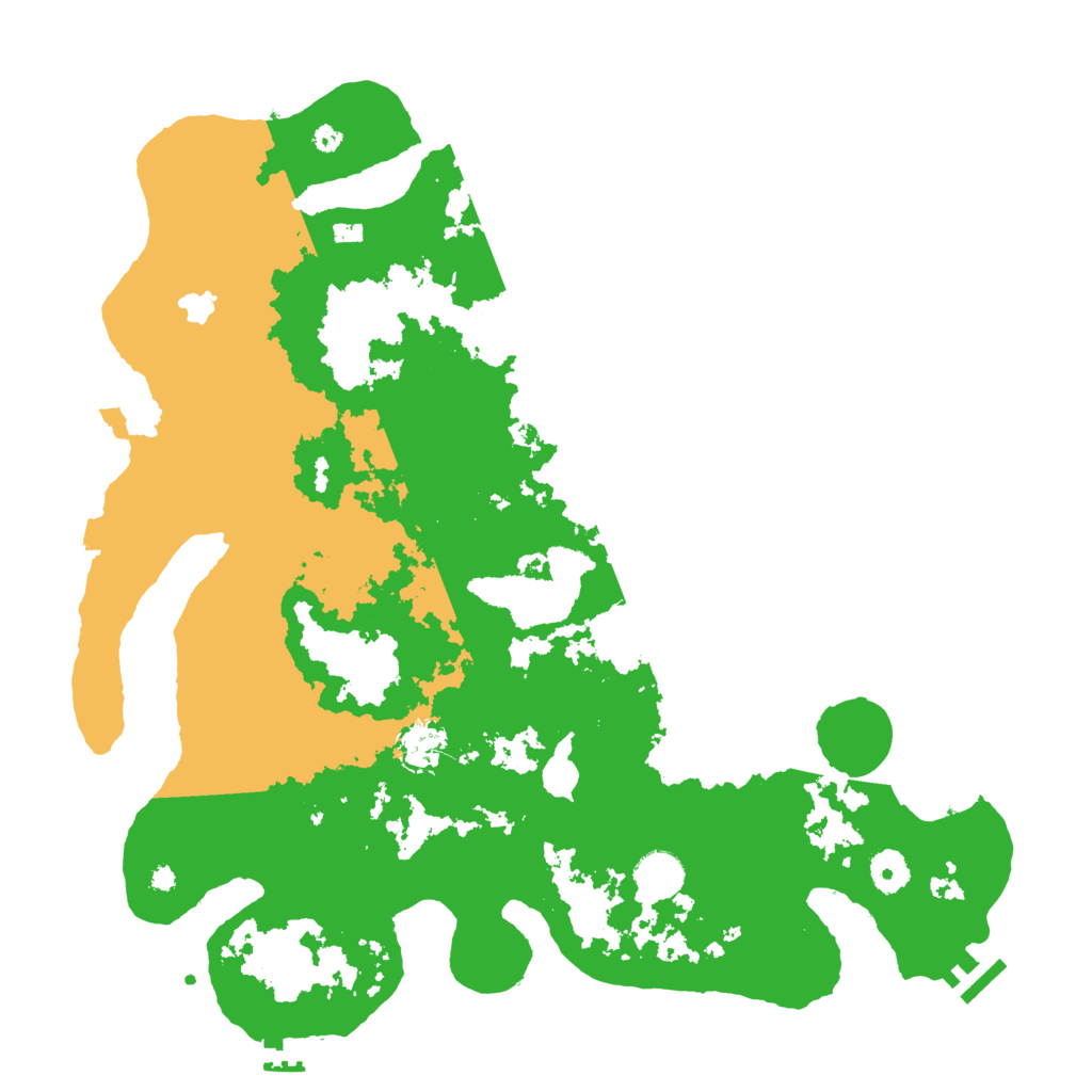 Biome Rust Map: Procedural Map, Size: 4000, Seed: 6785878