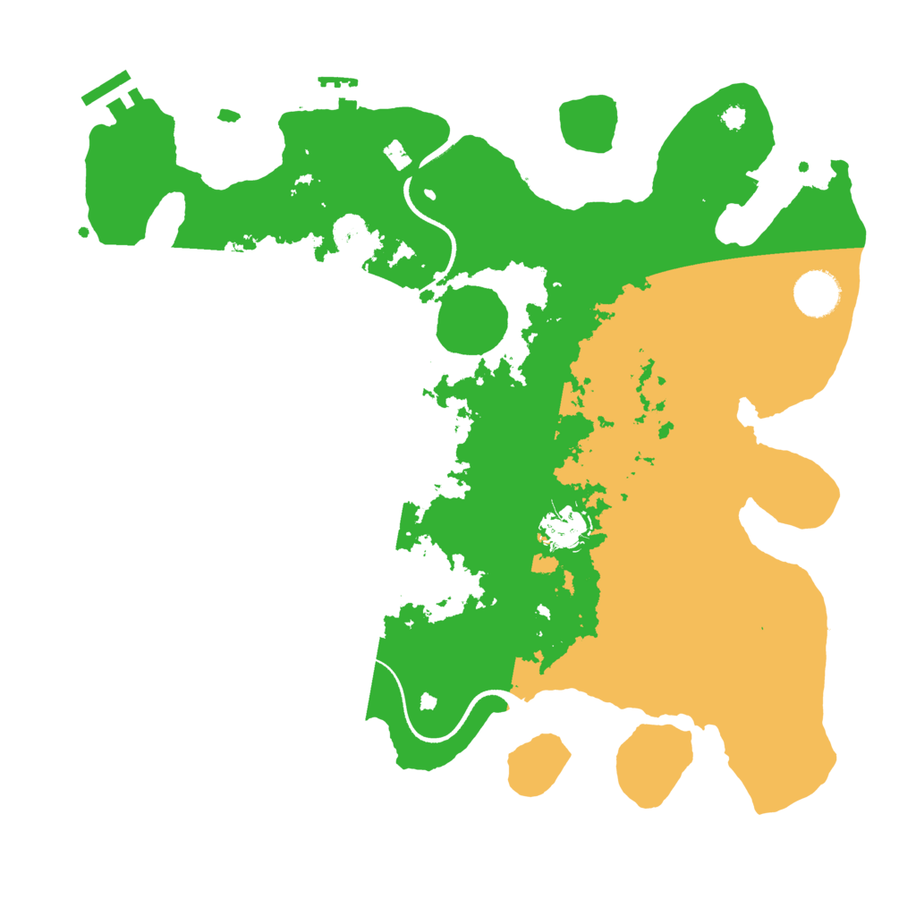 Biome Rust Map: Procedural Map, Size: 3500, Seed: 1013044712