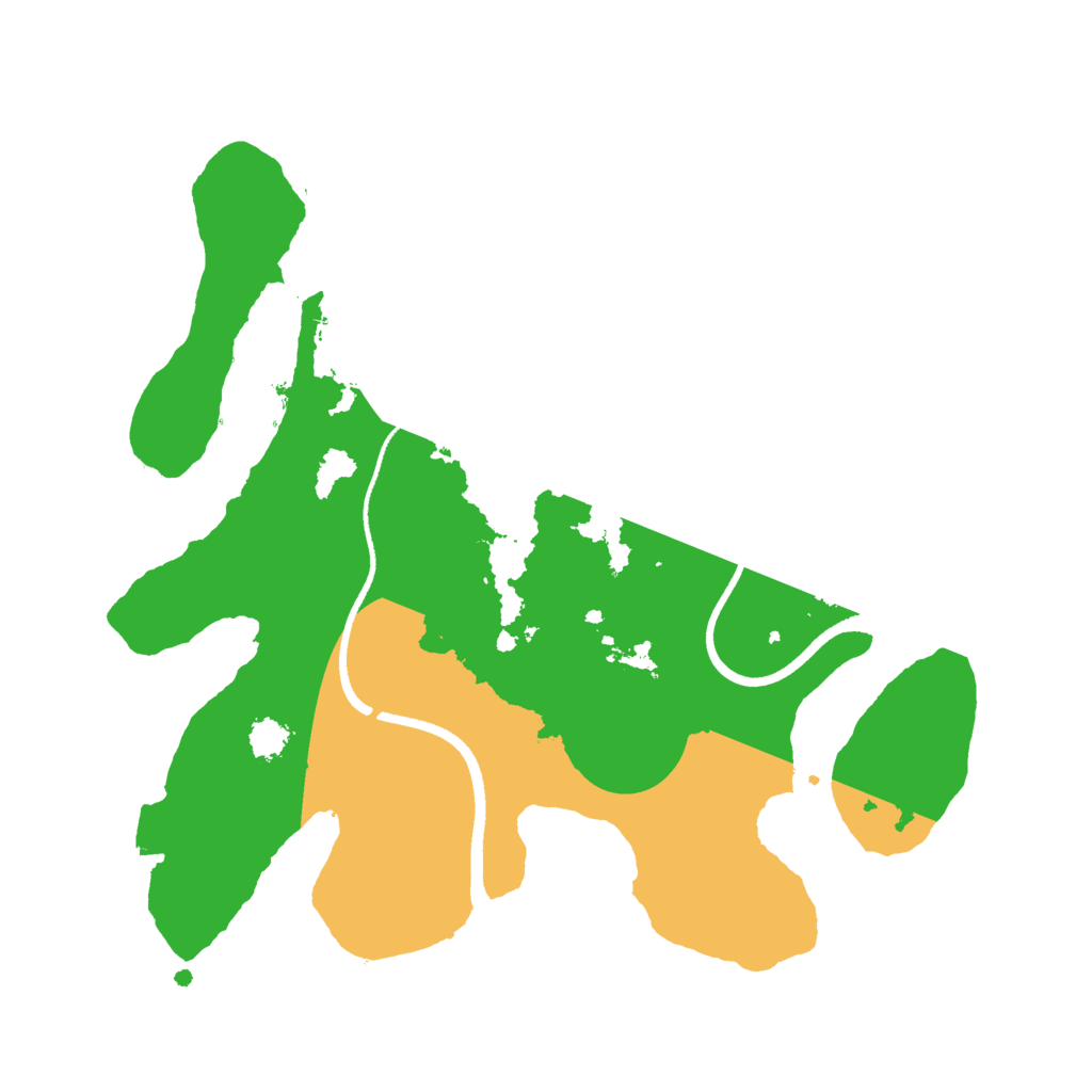 Biome Rust Map: Procedural Map, Size: 2498, Seed: 1941084689