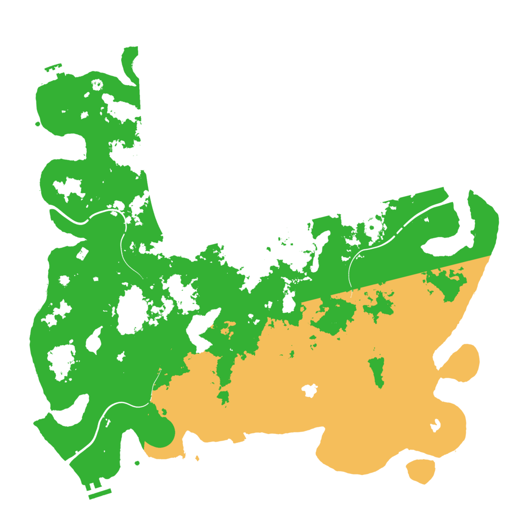 Biome Rust Map: Procedural Map, Size: 4500, Seed: 7655051