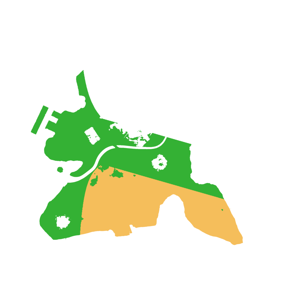 Biome Rust Map: Procedural Map, Size: 2000, Seed: 1885051660