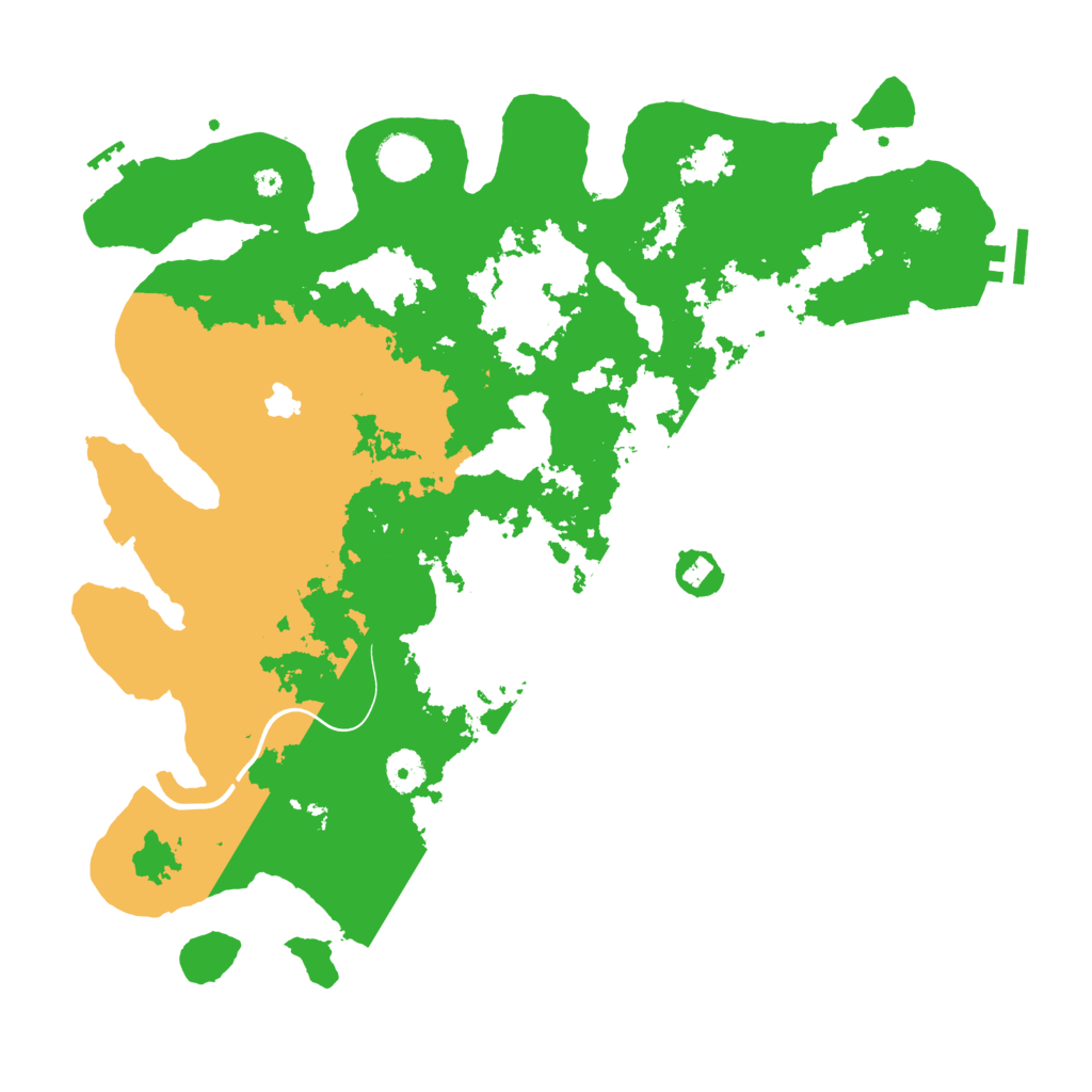 Biome Rust Map: Procedural Map, Size: 4000, Seed: 2105311061