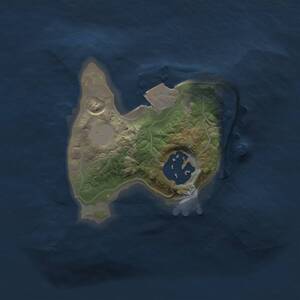 Thumbnail Rust Map: Procedural Map, Size: 1500, Seed: 1001019923, 2 Monuments