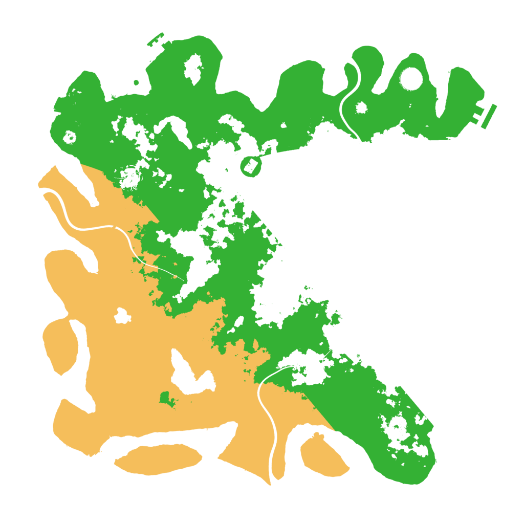 Biome Rust Map: Procedural Map, Size: 4050, Seed: 1799374632