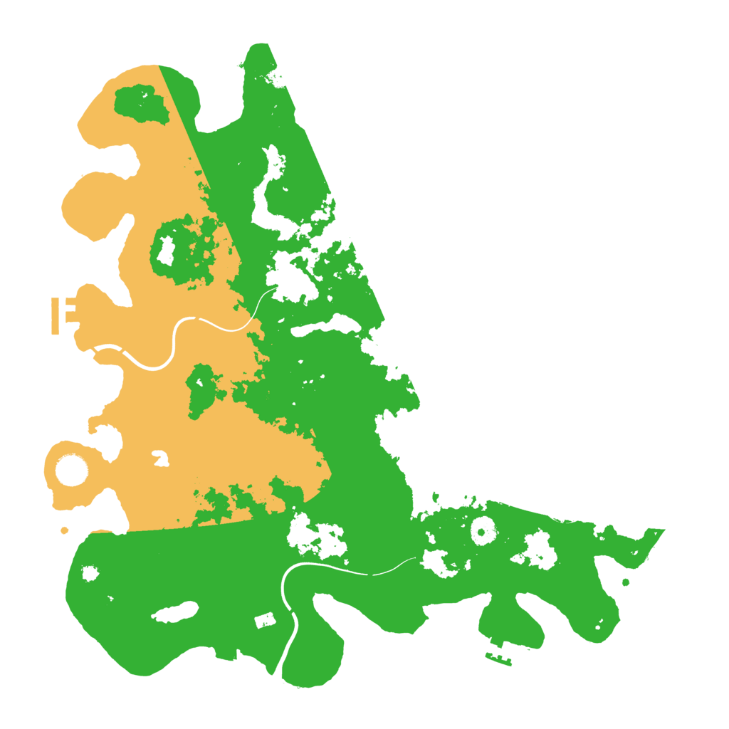Biome Rust Map: Procedural Map, Size: 4000, Seed: 967993462