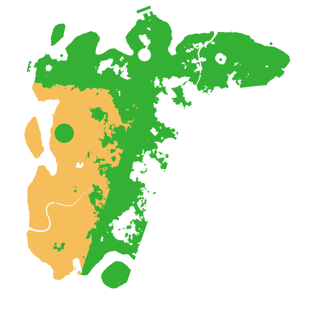 Biome Rust Map: Procedural Map, Size: 4250, Seed: 177