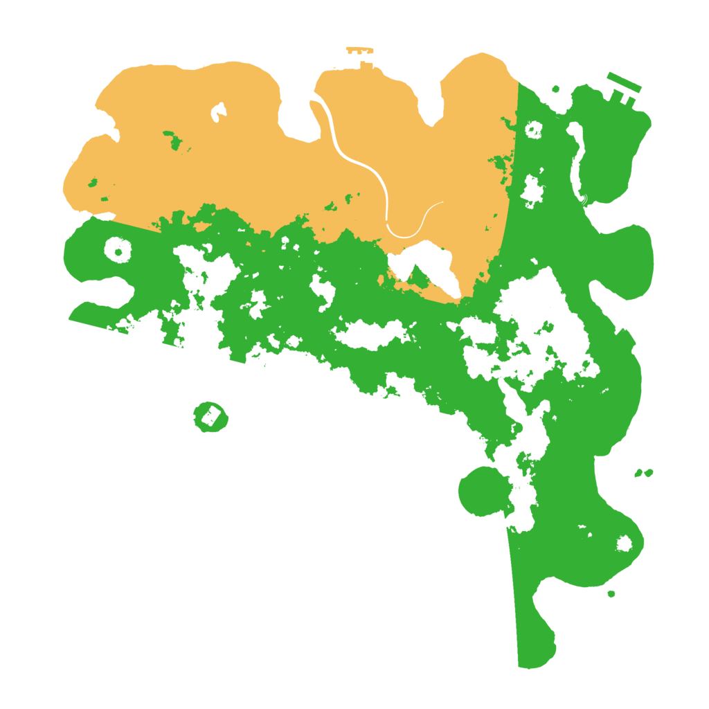 Biome Rust Map: Procedural Map, Size: 4000, Seed: 1335267648