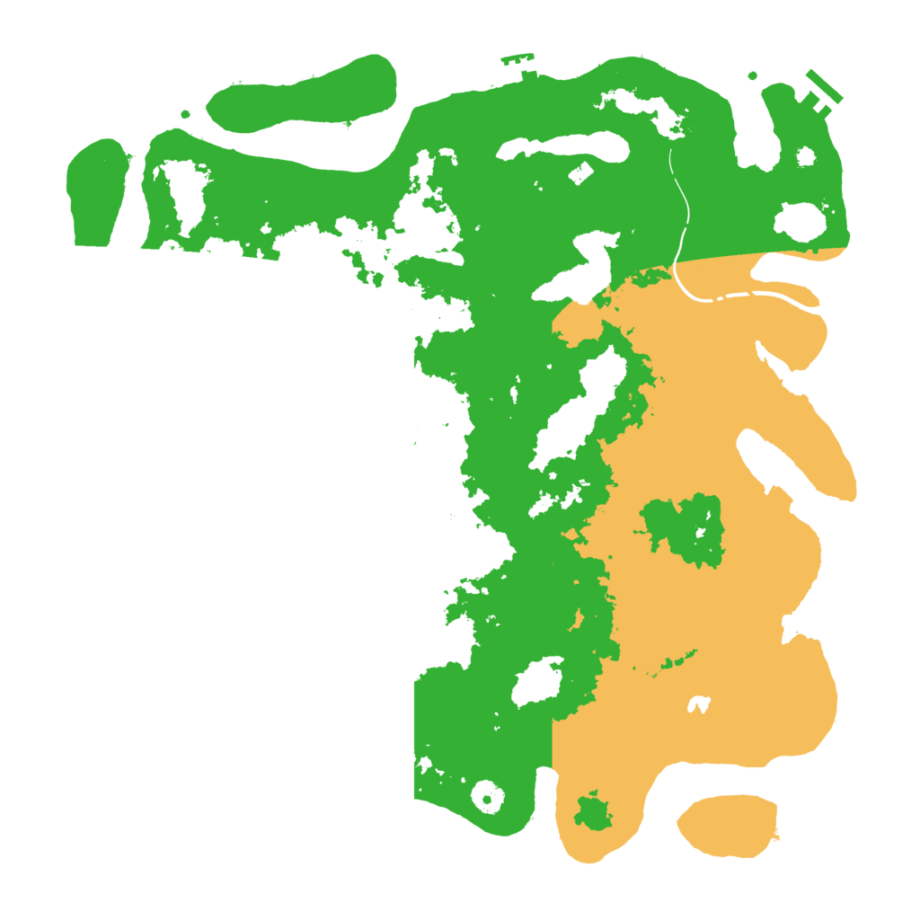 Biome Rust Map: Procedural Map, Size: 4250, Seed: 184304704