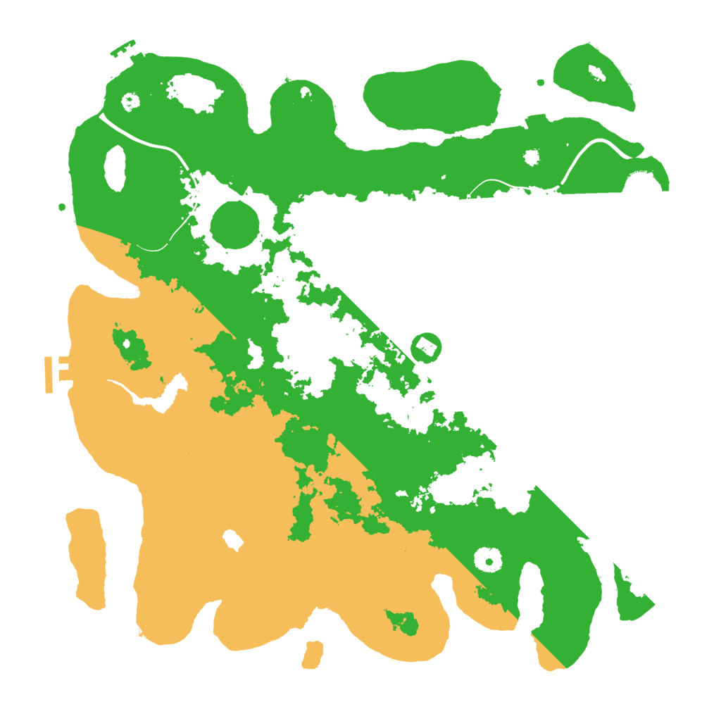 Biome Rust Map: Procedural Map, Size: 4000, Seed: 1798647146